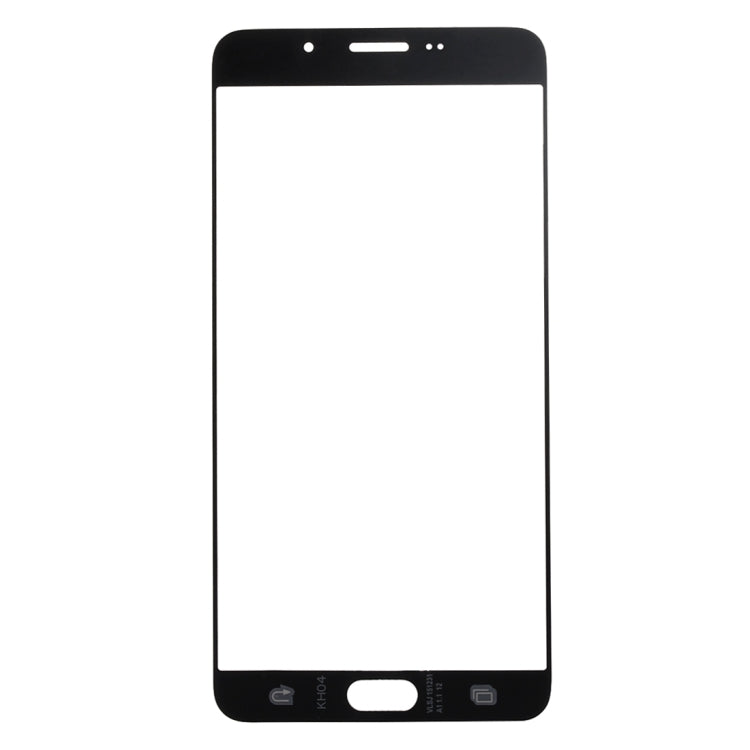 For Galaxy A9 (2016) / A900 Front Screen Outer Glass Lens (White) - Outer Glass Lens by PMC Jewellery | Online Shopping South Africa | PMC Jewellery