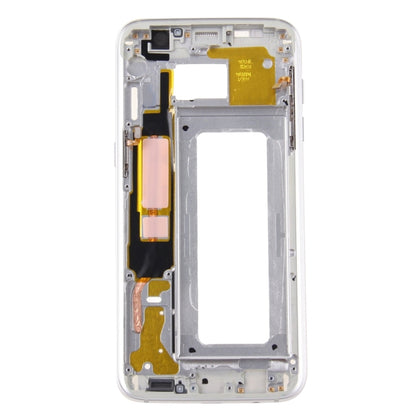 For Galaxy S7 Edge / G935 Front Housing LCD Frame Bezel Plate (Silver) - Frame Bezel Plate by PMC Jewellery | Online Shopping South Africa | PMC Jewellery