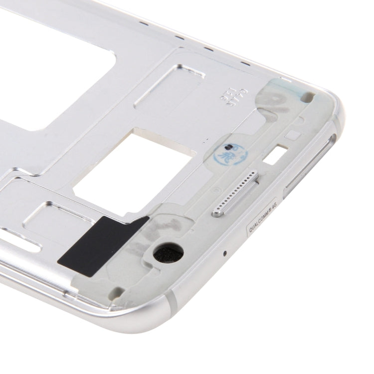 For Galaxy S7 Edge / G935 Front Housing LCD Frame Bezel Plate (Silver) - Frame Bezel Plate by PMC Jewellery | Online Shopping South Africa | PMC Jewellery