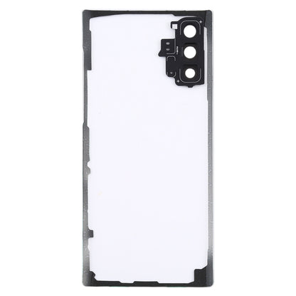 For Samsung Galaxy Note 10 N970 N9700 Transparent Battery Back Cover with Camera Lens Cover (Transparent) - Back Cover by PMC Jewellery | Online Shopping South Africa | PMC Jewellery