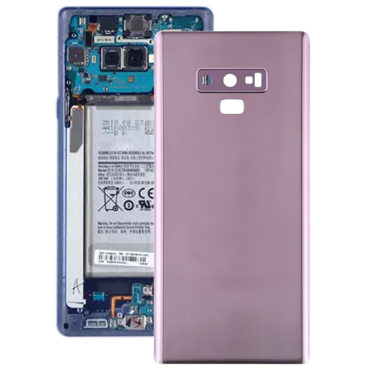 For Galaxy Note9 Battery Back Cover with Camera Lens (Purple) - Back Cover by PMC Jewellery | Online Shopping South Africa | PMC Jewellery