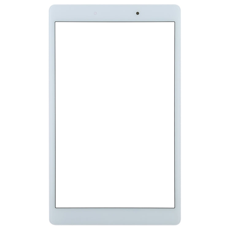 For Galaxy Tab A 8.0 (2019) SM-T295 (LTE Version)  Front Screen Outer Glass Lens (White) - Outer Glass Lens by PMC Jewellery | Online Shopping South Africa | PMC Jewellery