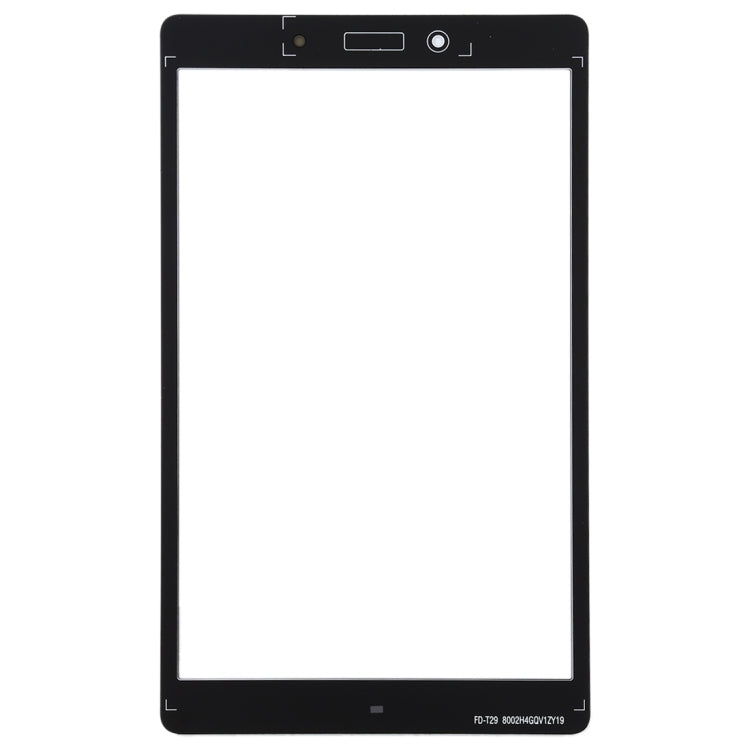 For Galaxy Tab A 8.0 (2019) SM-T295 (LTE Version)  Front Screen Outer Glass Lens (White) - Outer Glass Lens by PMC Jewellery | Online Shopping South Africa | PMC Jewellery