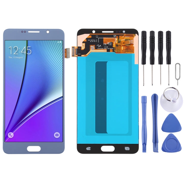 5.5 inch OLED LCD Screen for Samsung Galaxy Note 5 with Digitizer Full Assembly (Baby Blue) - LCD Screen by PMC Jewellery | Online Shopping South Africa | PMC Jewellery