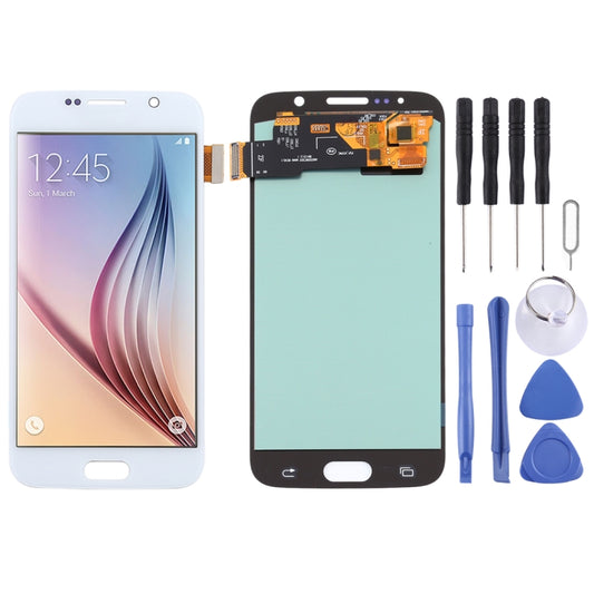 OLED LCD Screen for Samsung Galaxy S6 with Digitizer Full Assembly (White) - LCD Screen by PMC Jewellery | Online Shopping South Africa | PMC Jewellery