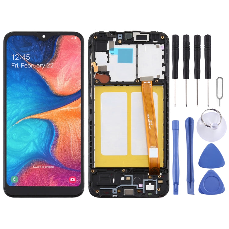 TFT LCD Screen for Samsung Galaxy A20e Digitizer Full Assembly with Frame (Black) - LCD Screen by PMC Jewellery | Online Shopping South Africa | PMC Jewellery