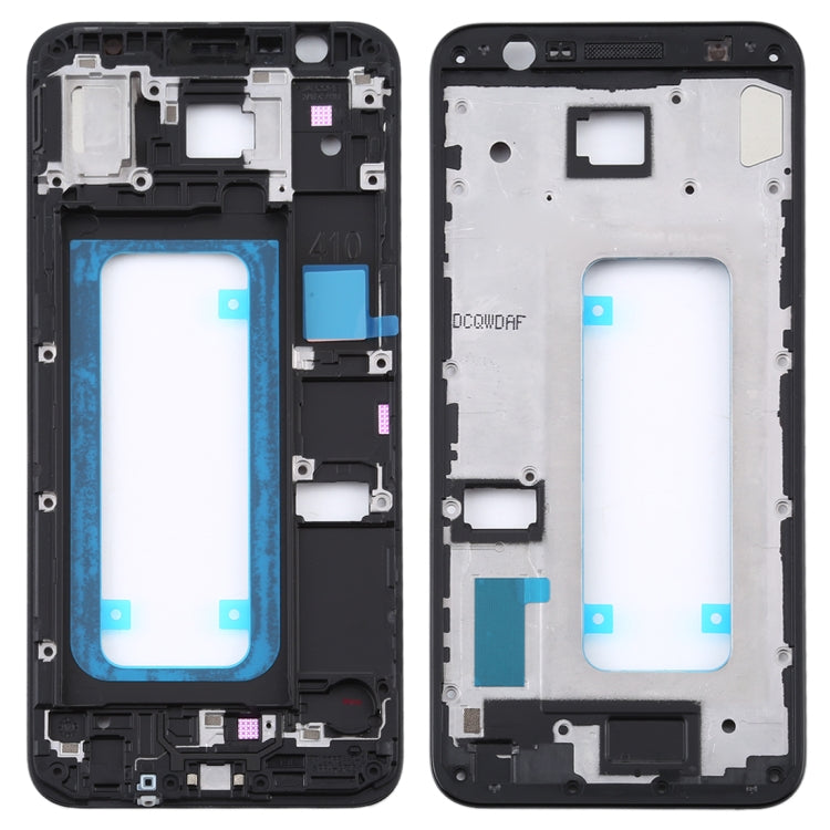 For Samsung Galaxy J4 Core / SM-J410  Front Housing LCD Frame Bezel Plate (Black) - Frame Bezel Plate by PMC Jewellery | Online Shopping South Africa | PMC Jewellery