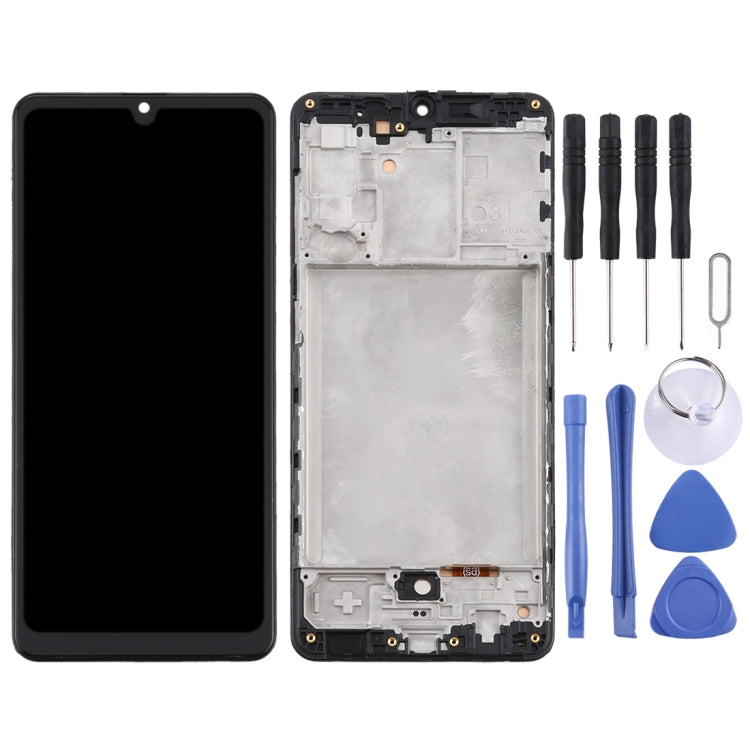 TFT LCD Screen for Samsung Galaxy A31 / SM-A315 Digitizer Full Assembly with Frame (Black) - LCD Screen by PMC Jewellery | Online Shopping South Africa | PMC Jewellery