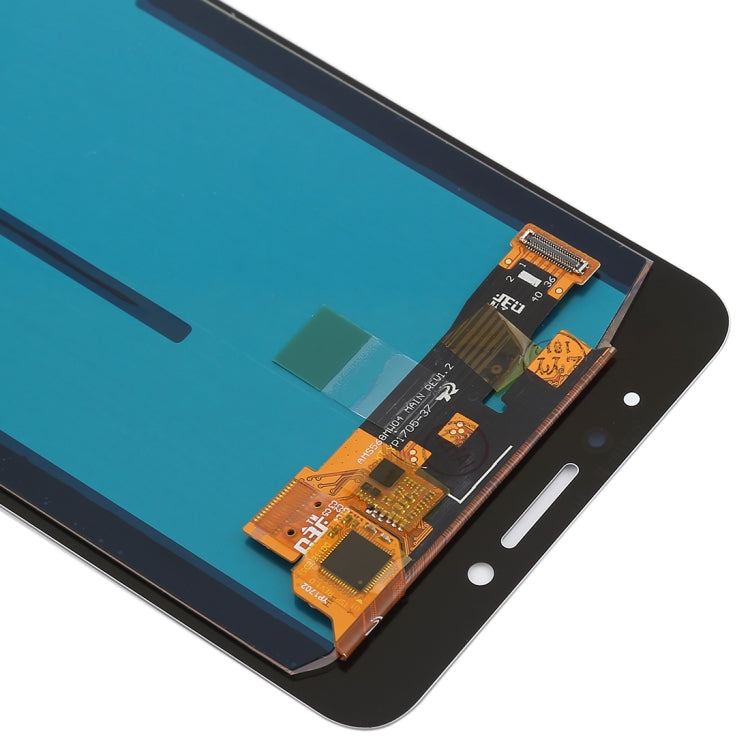 OLED LCD Screen for Galaxy C7 Pro / C7010 with Digitizer Full Assembly (White) - free shipping - PMC TechLife - Order now!