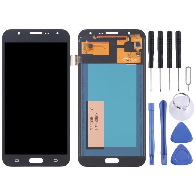 TFT Material LCD Screen and Digitizer Full Assembly for Galaxy J7 (2015) / J700F, J700F/DS, J700H/DS, J700M, J700M/DS, J700T, J700P(Black) - LCD Screen by PMC Jewellery | Online Shopping South Africa | PMC Jewellery