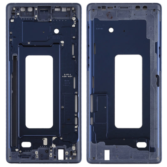 For Galaxy Note9 Front Housing LCD Frame Bezel (Blue) - Frame Bezel Plate by PMC Jewellery | Online Shopping South Africa | PMC Jewellery