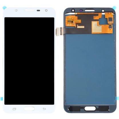 TFT LCD Screen for Galaxy J7 Neo, J701F/DS, J701M With Digitizer Full Assembly (White) - LCD Screen by PMC Jewellery | Online Shopping South Africa | PMC Jewellery