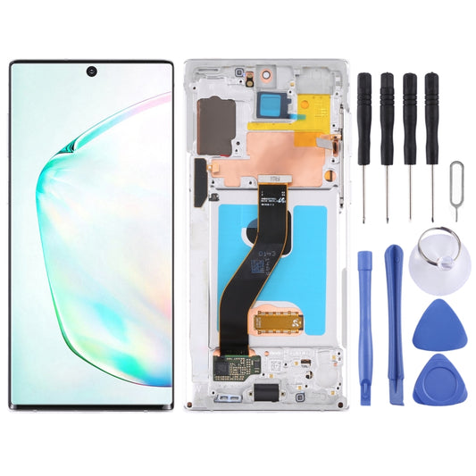 Original LCD Screen for Samsung Galaxy Note10 4G/Note10 5G SM-N971/N970 Digitizer Full Assembly With Frame (Silver) - LCD Screen by PMC Jewellery | Online Shopping South Africa | PMC Jewellery