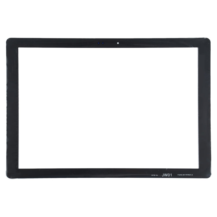 For Samsung Galaxy TabPro S SM-W700 Front Screen Outer Glass Lens (Black) - Outer Glass Lens by PMC Jewellery | Online Shopping South Africa | PMC Jewellery