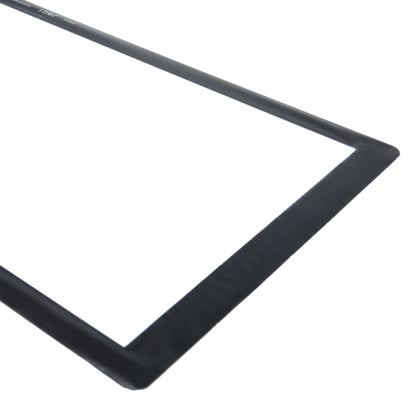 For Samsung Galaxy TabPro S SM-W700 Front Screen Outer Glass Lens (Black) - Outer Glass Lens by PMC Jewellery | Online Shopping South Africa | PMC Jewellery