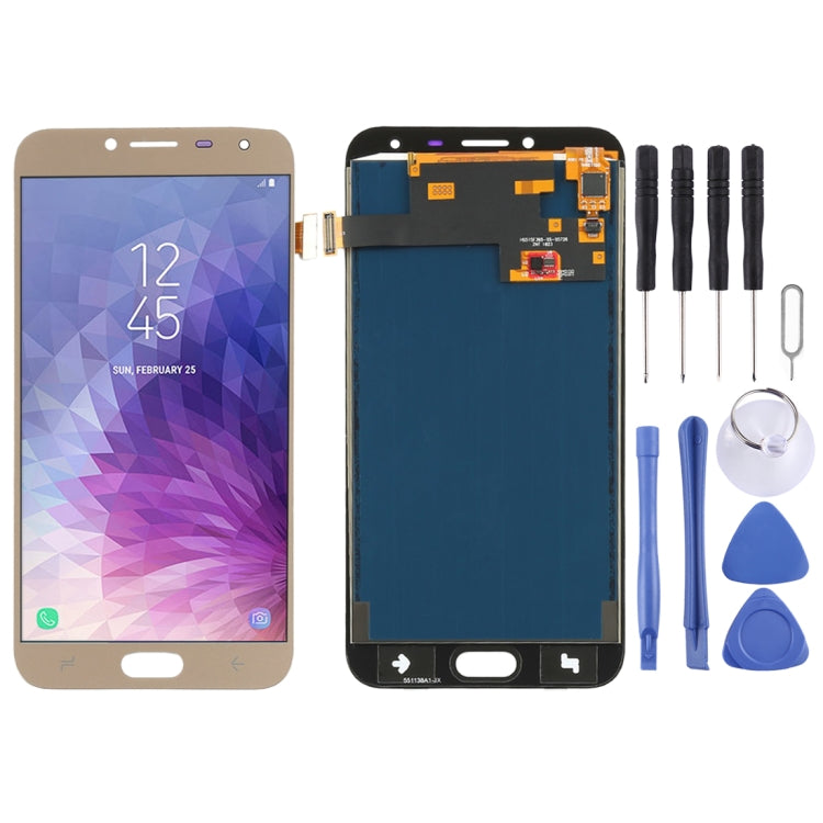 TFT LCD Screen for Galaxy J4, J400F/DS, J400G/DS With Digitizer Full Assembly (Gold) - LCD Screen by PMC Jewellery | Online Shopping South Africa | PMC Jewellery