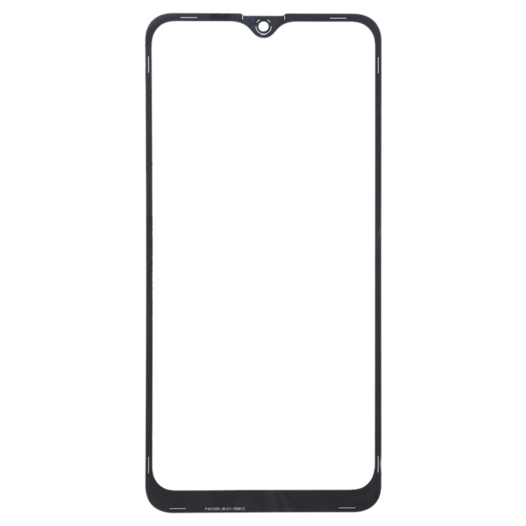 For Samsung Galaxy A10s 10pcs Front Screen Outer Glass Lens (Black) - Outer Glass Lens by PMC Jewellery | Online Shopping South Africa | PMC Jewellery