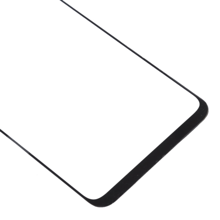 For Samsung Galaxy A40s 10pcs Front Screen Outer Glass Lens (Black) - Outer Glass Lens by PMC Jewellery | Online Shopping South Africa | PMC Jewellery