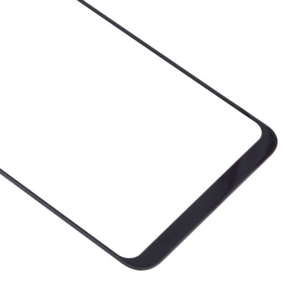 For Samsung Galaxy A10 10pcs Front Screen Outer Glass Lens (Black) - Outer Glass Lens by PMC Jewellery | Online Shopping South Africa | PMC Jewellery