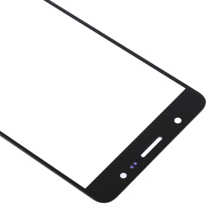 For Samsung Galaxy J7 Max 10pcs Front Screen Outer Glass Lens (Black) - Outer Glass Lens by PMC Jewellery | Online Shopping South Africa | PMC Jewellery