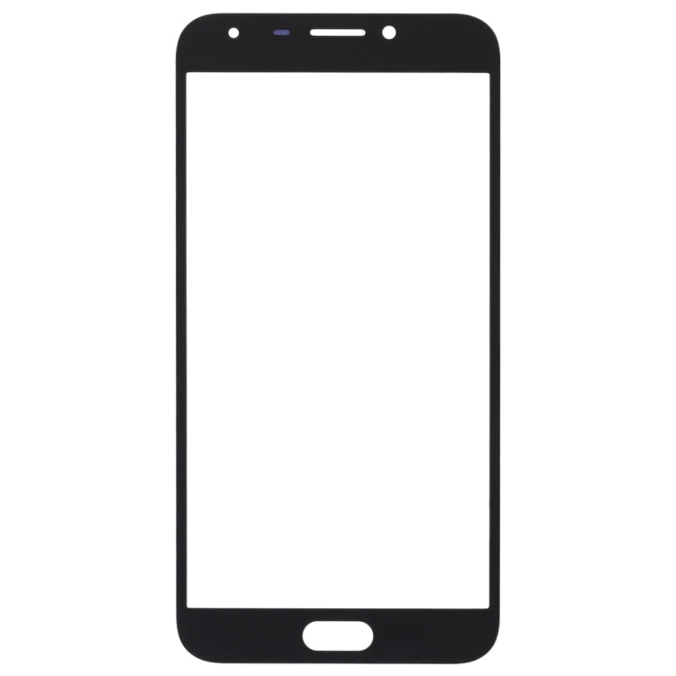 For Samsung Galaxy J4 (2018) 10pcs Front Screen Outer Glass Lens (Black) - Outer Glass Lens by PMC Jewellery | Online Shopping South Africa | PMC Jewellery