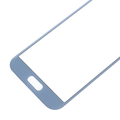 For Samsung Galaxy A7 (2017) / A720 10pcs Front Screen Outer Glass Lens (Blue) - Outer Glass Lens by PMC Jewellery | Online Shopping South Africa | PMC Jewellery