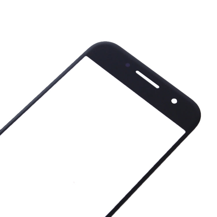 For Samsung Galaxy A5 (2017) / A520 10pcs Front Screen Outer Glass Lens (Black) - Outer Glass Lens by PMC Jewellery | Online Shopping South Africa | PMC Jewellery