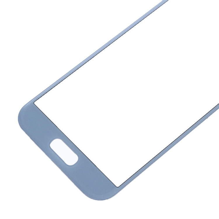 For Samsung Galaxy A3 (2017) / A320 10pcs Front Screen Outer Glass Lens (Blue) - Outer Glass Lens by PMC Jewellery | Online Shopping South Africa | PMC Jewellery
