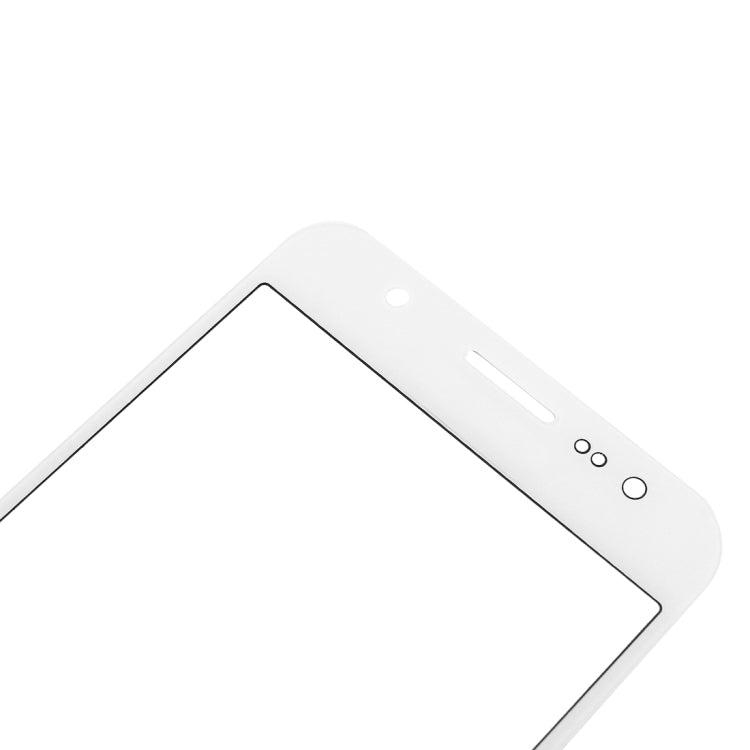 For Samsung Galaxy J7 / J700 10pcs Front Screen Outer Glass Lens (White) - Outer Glass Lens by PMC Jewellery | Online Shopping South Africa | PMC Jewellery