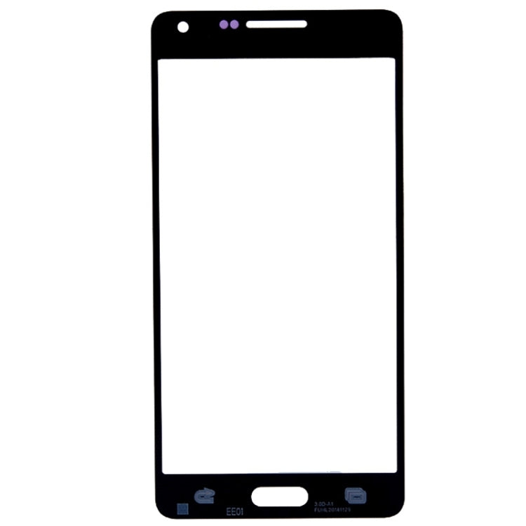 For Samsung Galaxy A5 / A500 10pcs Front Screen Outer Glass Lens (Black) - Outer Glass Lens by PMC Jewellery | Online Shopping South Africa | PMC Jewellery