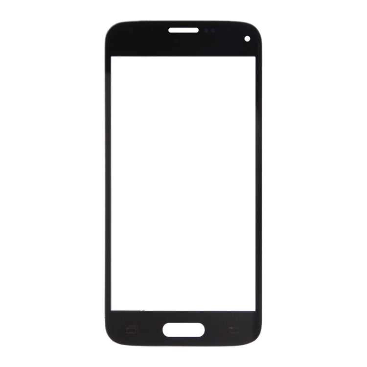 For Samsung Galaxy S5 mini  10pcs Front Screen Outer Glass Lens (Black) - Outer Glass Lens by PMC Jewellery | Online Shopping South Africa | PMC Jewellery