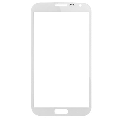 For Samsung Galaxy Note II / N7100 10pcs Front Screen Outer Glass Lens (White) - Outer Glass Lens by PMC Jewellery | Online Shopping South Africa | PMC Jewellery