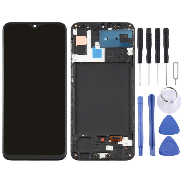 Original Super AMOLED LCD Screen for Samsung Galaxy A30s Digitizer Full Assembly With Frame - LCD Screen by PMC Jewellery | Online Shopping South Africa | PMC Jewellery