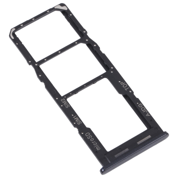 For Samsung Galaxy A04s SM-A047F Original SIM Card Tray + SIM Card Tray + Micro SD Card Tray (Black) - Card Socket by PMC Jewellery | Online Shopping South Africa | PMC Jewellery