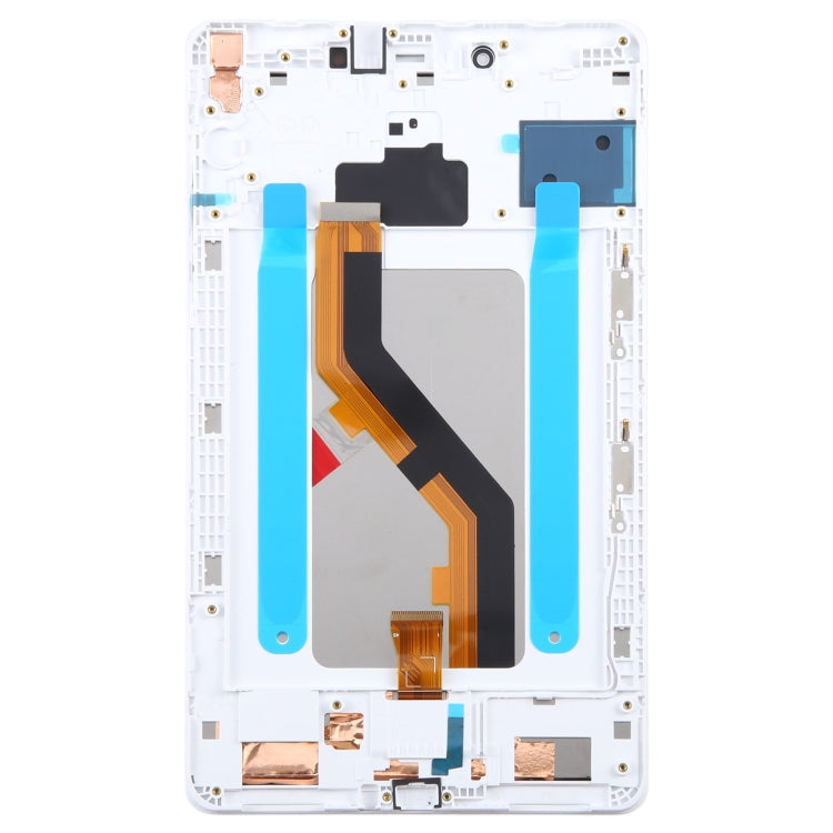 For Samsung Galaxy Tab A 8.0 2019 SM-T295 LTE Edition Original LCD Screen Digitizer Full Assembly with Frame (White) - LCD Screen by PMC Jewellery | Online Shopping South Africa | PMC Jewellery