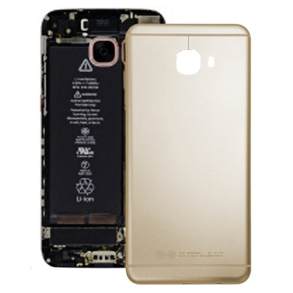 For Galaxy C7 Back Cover (Gold) - Back Cover by PMC Jewellery | Online Shopping South Africa | PMC Jewellery