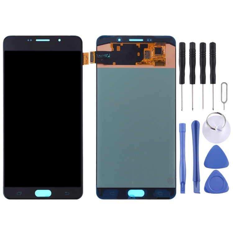 Original Super AMOLED LCD Screen for Galaxy A9 Pro (2016) / A910F Digitizer Full Assembly (Black) - LCD Screen by PMC Jewellery | Online Shopping South Africa | PMC Jewellery