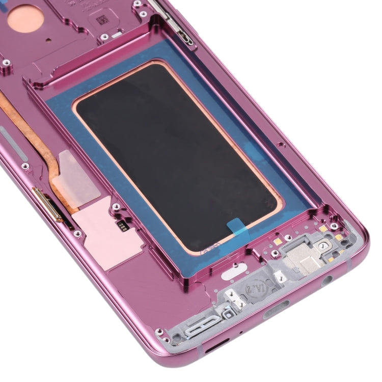 Super AMOLED LCD Screen for Galaxy S9+ / G965F / G965F / DS / G965U / G965W / G9650 Digitizer Full Assembly with Frame (Purple) - LCD Screen by PMC Jewellery | Online Shopping South Africa | PMC Jewellery