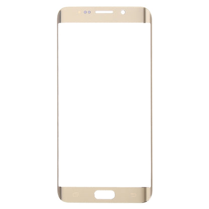 For Galaxy S6 Edge+ / G928  Front Screen Outer Glass Lens (Gold) - Outer Glass Lens by PMC Jewellery | Online Shopping South Africa | PMC Jewellery