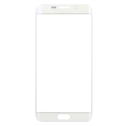 For Galaxy S6 Edge+ / G928 Front Screen Outer Glass Lens (White) - Outer Glass Lens by PMC Jewellery | Online Shopping South Africa | PMC Jewellery