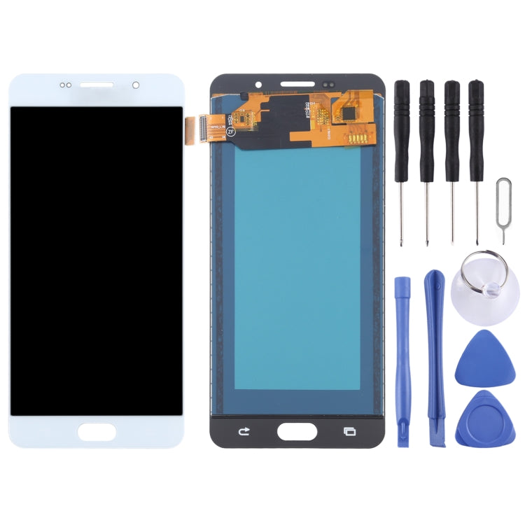 LCD Screen and Digitizer Full Assembly (TFT Material) for Galaxy A7 (2016), A710F, A710F/DS, A710FD, A710M, A710M/DS, A710Y/DS, A7100(White) - LCD Screen by PMC Jewellery | Online Shopping South Africa | PMC Jewellery