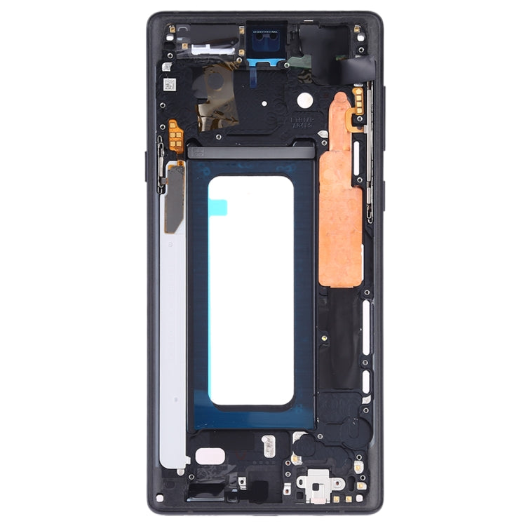 For Samsung Galaxy Note9 SM-N960F/DS, SM-N960U, SM-N9600/DS  Middle Frame Bezel Plate with Side Keys (Black) - Frame Bezel Plate by PMC Jewellery | Online Shopping South Africa | PMC Jewellery