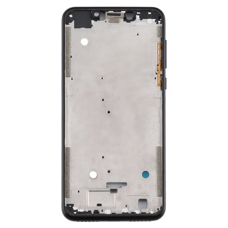 Front Housing LCD Frame Bezel Plate for Motorola Moto One (P30 Play) (Black) - Frame Bezel Plate by PMC Jewellery | Online Shopping South Africa | PMC Jewellery