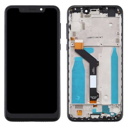 TFT LCD Screen for Motorola Moto One (P30 Play)Digitizer Full Assembly with Frame (Black) - LCD Screen by PMC Jewellery | Online Shopping South Africa | PMC Jewellery