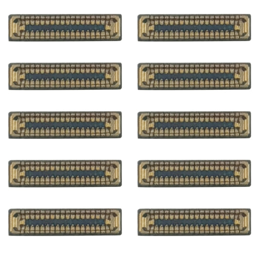 For Huawei P40 Lite E 10PCS Motherboard LCD Display FPC Connector - FPC Connector by PMC Jewellery | Online Shopping South Africa | PMC Jewellery