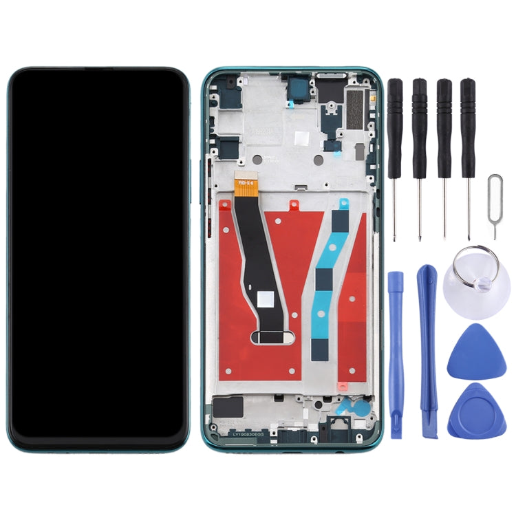 LCD Screen and Digitizer Full Assembly with Frame for Huawei Y9 Prime (2019)(Green) - LCD Screen by PMC Jewellery | Online Shopping South Africa | PMC Jewellery