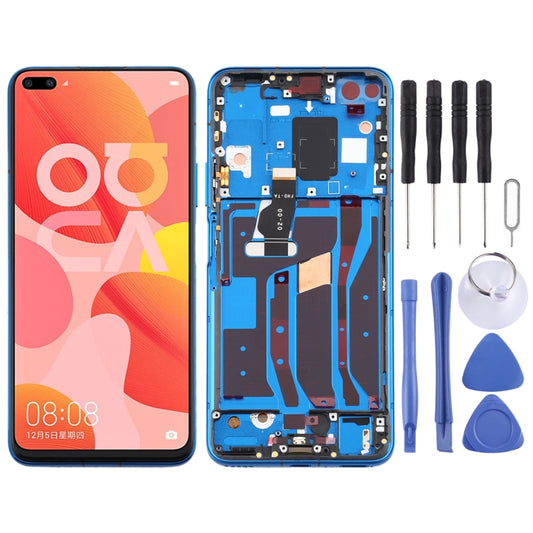 OEM LCD Screen for Huawei Nova 6 5G Digitizer Full Assembly with Frame(Dark Blue) - LCD Screen by PMC Jewellery | Online Shopping South Africa | PMC Jewellery