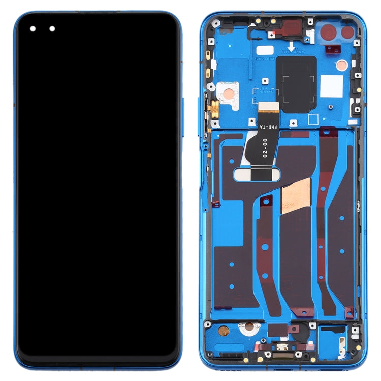 OEM LCD Screen for Huawei Nova 6 5G Digitizer Full Assembly with Frame(Dark Blue) - LCD Screen by PMC Jewellery | Online Shopping South Africa | PMC Jewellery