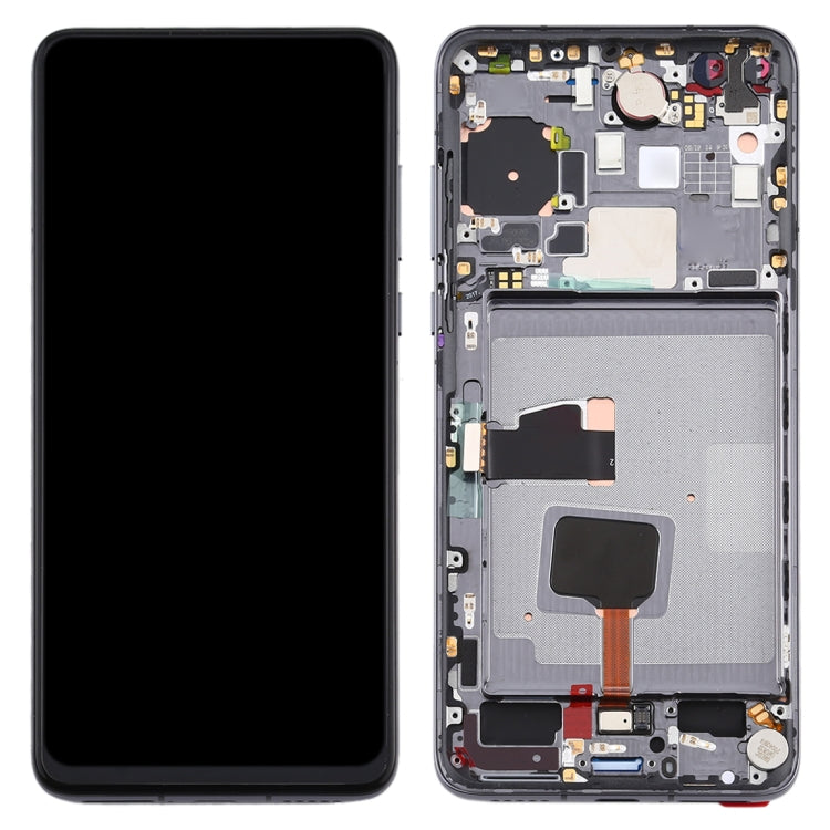 Original OLED LCD Screen for Huawei P40 Digitizer Full Assembly with Frame(Black) - LCD Screen by PMC Jewellery | Online Shopping South Africa | PMC Jewellery