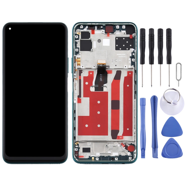 OEM LCD Screen for Huawei Nova 7 SE Digitizer Full Assembly with Frame（Green) - LCD Screen by PMC Jewellery | Online Shopping South Africa | PMC Jewellery